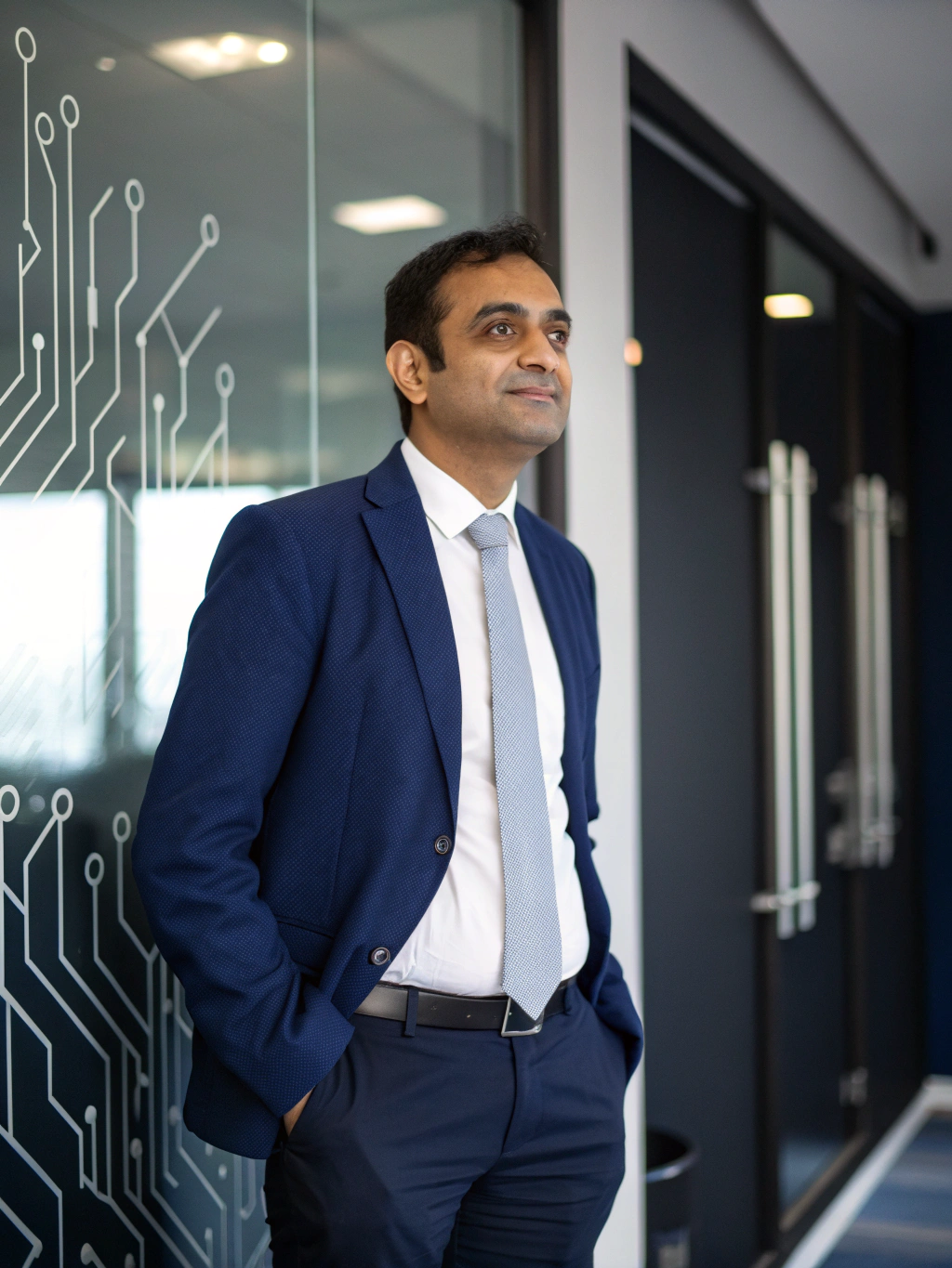 Portrait of Ahmed Mashuque, Managing Partner