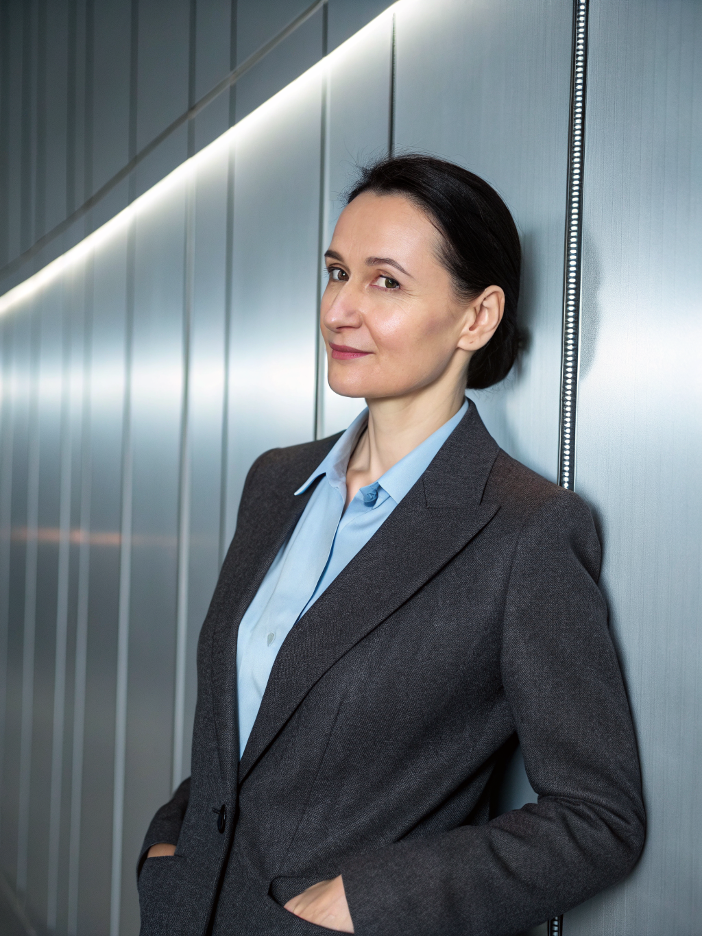 Portrait of Elena Petrova, Compliance & Risk Manager