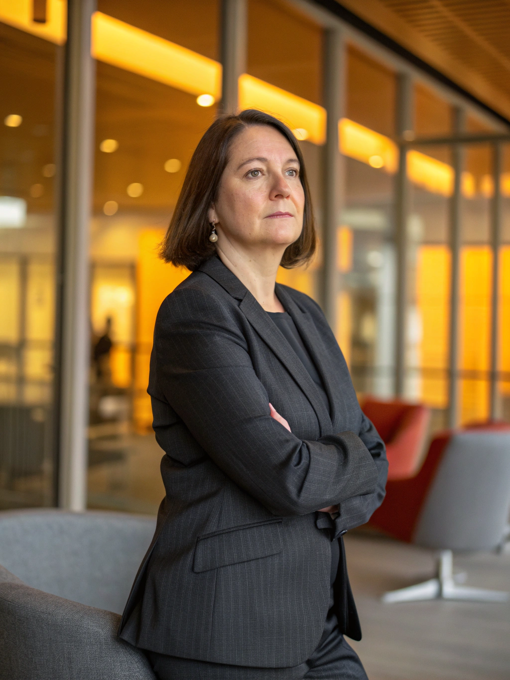 Portrait of Sarah Rahman, Corporate Finance Specialist